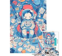 Rompecabezas para Adolescentes de 1000 Piezas con temática Espacial Rompecabezas para Adultos Juguetes antiestrés Divertidos y con Humor Fomenta la interacción Entre Padres e Hijos (tamaño 38x26cm)