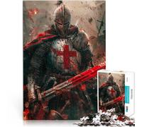 Rompecabezas para Adolescentes de 1000 Piezas Conquista de la Cruzada Regalos de Juegos desafiantes para la decoración del hogar 75x50cm