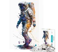 Rompecabezas para Adolescentes de 1000 Piezas Conquistadores del Espacio Juegos Familiares Juguetes de Juego desafiantes Gran Regalo para Juegos Alivia el estrés (Tamaño 38x26cm)