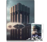 Rompecabezas para Adolescentes de 1000 Piezas, construye el Futuro, Hermoso diseño, Juego, decoración Perfecta, Regalo para cumpleaños, tamaño 38x26cm