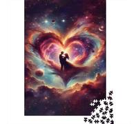 Rompecabezas para Adolescentes De 1000 Piezas Cosmic Love Romance Rompecabezas para Adultos Juguetes DIY Pero Divertidos Y Humorísticos Regalos De Cumpleaños Y Únicos 70x50cm/1000pcs
