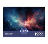 Rompecabezas para Adolescentes De 1000 Piezas Cosmic Nebula Space Wallpaper Rompecabezas para Adultos Juego De Ingenio Alivia El Estrés Ayuda A Ejercitar El Cerebro 70x50cm/1000pcs