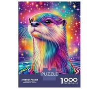 Rompecabezas para Adolescentes De 1000 Piezas Cosmic Otter Wall Art Rompecabezas para Adultos Juegos Familiares Alivia El Estrés Regalos De Cumpleaños Y Únicos 70x50cm/1000pcs
