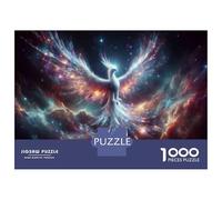 Rompecabezas para Adolescentes De 1000 Piezas Cosmic Phoenix Art Print Rompecabezas para Adultos Juguetes Antiestrés Decoración De Pared Interacción Entre Padres E Hijos 38x26cm/1000pcs