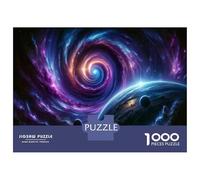 Rompecabezas para Adolescentes De 1000 Piezas Cosmic Spiral Galaxy Rompecabezas para Adultos Juegos Relajantes Análisis Y Lógica Difícil Y Desafiante 52x38cm/1000pcs