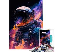 Rompecabezas para Adolescentes de 1000 Piezas Crónicas del Explorador Cósmico Ayuda a ejercitar el Cerebro Juego Familiar de dificultad Alta Apto para Mayores de 14 años (50x75cm)