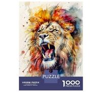 Rompecabezas para Adolescentes De 1000 Piezas Cute Animal Is Angry Rompecabezas para Adultos Juguetes Antiestrés Regalo De Cumpleaños para Cumpleaños, Navidad 70x50cm/1000pcs