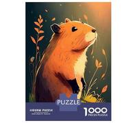 Rompecabezas para Adolescentes De 1000 Piezas Cute Capybara Rompecabezas para Adultos Juegos Familiares Corte De Precisión Regalos Y Cumpleaños Únicos 70x50cm/1000pcs