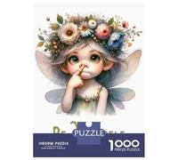 Rompecabezas para Adolescentes De 1000 Piezas Cute Fantasy Be Yourself Rompecabezas Juguetes Antiestrés Corte De Precisión Cumpleaños 52x38cm/1000pcs