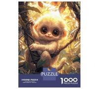 Rompecabezas para Adolescentes De 1000 Piezas Cute Monkey in Jungle Rompecabezas para Adultos Juegos Divertidos Una Obra De Arte Cumpleaños Y Navidad 70x50cm/1000pcs