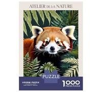 Rompecabezas para Adolescentes De 1000 Piezas Cute Wild Animal Rompecabezas para Adolescentes Juego Familiar Desafío Difícil Cumpleaños Y Navidad 52x38cm/1000pcs