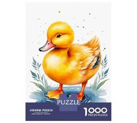 Rompecabezas para Adolescentes De 1000 Piezas Cute Yellow Duck Rompecabezas para Adultos Juego De Ingenio Regalos para Mujeres Desafiante De Completar 38x26cm/1000pcs