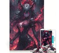 Rompecabezas para Adolescentes de 1000 Piezas Dama de Sangre, Juguetes antiestrés, desafío difícil, fortalece el Amor Entre Parejas 38x26cm
