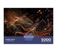 Rompecabezas para Adolescentes De 1000 Piezas Dancing Angel Art Print Rompecabezas para Adultos Juguetes Antiestrés Decoración De Pared Interacción Entre Padres E Hijos 70x50cm/1000pcs