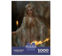 Rompecabezas para Adolescentes De 1000 Piezas Daughters of Magic Rompecabezas para Adultos Juego De Ingenio para Mejorar La Memoria Actividades Divertidas En Casa 38x26cm/1000pcs