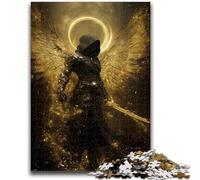 Rompecabezas para Adolescentes de 1000 Piezas de El Caballero Misterioso, Ideal para la interacción Entre Padres e Hijos y la reducción del estrés (50x75cm)