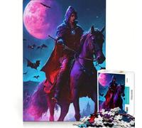 Rompecabezas para Adolescentes de 1000 Piezas de El Caballero Oscuro: La Leyenda Renace, Juguete Educativo, Divertido y con Humor, cumpleaños y Navidad 38x52cm