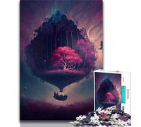 Rompecabezas para Adolescentes de 1000 Piezas de Globos espaciales, Ideal para familias, para cumpleaños, Viajes (75x50cm)