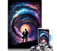 Rompecabezas para Adolescentes de 1000 Piezas de Historia de Amor cósmica para Adultos, Juego desafiante, Juguetes, decoración de Pared, cumpleaños y Navidad (tamaño 75x50cm)