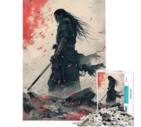 Rompecabezas para Adolescentes de 1000 Piezas de Rurouni Kenshin para cumpleaños y Navidad Juguete para Mejorar la Memoria Decoración de Pared Apto para Mayores de 14 años 50x75cm