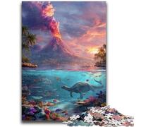 Rompecabezas para Adolescentes de 1000 Piezas de Sea World, 1000 Piezas para Adultos, Toda la Familia Adecuado para niños de 14 años (38x26cm)