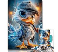Rompecabezas para Adolescentes de 1000 Piezas de Sherlock Holmes, Gaviota, antiestrés, desafío difícil, decoración única para el hogar y Regalos, 38x52cm