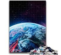 Rompecabezas para Adolescentes de 1000 Piezas de un Planeta cósmico Colorido para Adultos Diseño Vibrante y único Una Experiencia Relajante y desafiante (26x38cm)