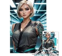 Rompecabezas para Adolescentes de 1000 Piezas de Yuki Yamizaki (Hitman) Juego de ingenio Juguete Intelectual Gran Regalo para los Amantes de los Juegos Decoración de Pared (Tamaño 38x26cm)