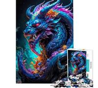 Rompecabezas para Adolescentes de 1000 Piezas del Abismo Un Reto para completar Difícil Juguete de decoración para el hogar para Mayores de 14 años (50x75cm)