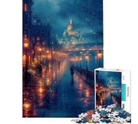 Rompecabezas para Adolescentes de 1000 Piezas del Panteón de París Actividades Divertidas para Hacer en casa Mejora la Memoria Juego práctico para Mayores de 14 años (38x52cm)