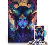 Rompecabezas para Adolescentes de 1000 Piezas Demonio de la Energía Cósmica Juegos Juguetes Regalo Grandes Regalos y Juguetes 75x50cm