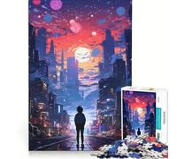 Rompecabezas para Adolescentes de 1000 Piezas Descifrando el Futuro Juego de ingenio desafiante de completar Regalo para Amigos y Familiares 50x75cm