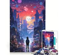 Rompecabezas para Adolescentes de 1000 Piezas Descifrando el Futuro Juegos educativos decoración colección de Artistas Bellas Artes 38x26cm