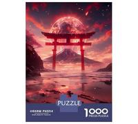 Rompecabezas para Adolescentes De 1000 Piezas Dessert Torii Gate Rompecabezas Juegos Relajantes Decoración De Pared 38x26cm/1000pcs