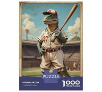 Rompecabezas para Adolescentes De 1000 Piezas Dino Baseball Classic 37 Rompecabezas para Adultos Juegos Relajantes Análisis Y Lógica Difícil Y Desafiante 52x38cm/1000pcs