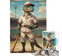 Rompecabezas para Adolescentes de 1000 Piezas Dino Diamond Hero Actividades Divertidas en casa para Toda la Familia Juegos Familiares para Mayores de 14 años (50x75cm)