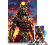 Rompecabezas para Adolescentes de 1000 Piezas Dios Egipcio Ra Juegos Divertidos para la Familia Trato como Regalo para Toda la Familia 52x38cm