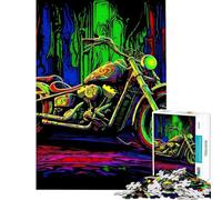 Rompecabezas para Adolescentes de 1000 Piezas diseño Abstracto de helicóptero Verde Rompecabezas para Adultos Juego Familiar Regalos para Mujeres cumpleaños y Navidad (38x26cm)