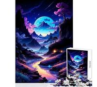 Rompecabezas para Adolescentes de 1000 Piezas diseño de Bosque Encantado Juguetes para decoración del hogar Regalos para Amigos Secretos Juegos Familiares Ejercicios cerebrales tamaño 50x75cm