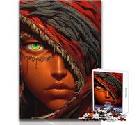 Rompecabezas para Adolescentes de 1000 Piezas, diseño de Bruja de Hueso, hechicero, Regalo de cumpleaños mágico para niños de 14 años o más (tamaño 38x52cm)