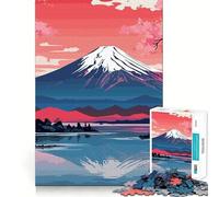 Rompecabezas para Adolescentes de 1000 Piezas,diseño de Flor de Cerezo,Juego japonés de ensamblaje preciso,Juguete cognitivo,fácil de Usar,Divertido,decoración navideña,Regalo (38x26cm)