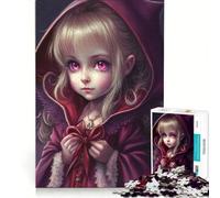 Rompecabezas para Adolescentes de 1000 Piezas diseño de Manga de Monstruos Lindos Juegos relajantes Actividades Divertidas en casa Juego con un diseño Hermoso 38x26cm