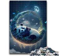 Rompecabezas para Adolescentes de 1000 Piezas, diseño de Pandas para Mayores de 14 años, Ideal para retos educativos, Actividades Divertidas en casa, Regalos de cumpleaños y de Viaje, 26x38cm