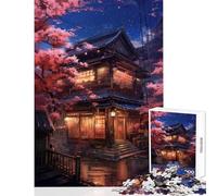 Rompecabezas para Adolescentes de 1000 Piezas diseño de Paz Nocturna Juguetes antiestrés Regalos de cumpleaños Juegos educativos colección de Artistas Bellas Artes tamaño 38x52cm