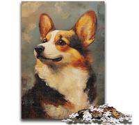 Rompecabezas para Adolescentes de 1000 Piezas, diseño de Perro Salchicha, Ideal para el Cerebro, la Inteligencia, Juguetes adictivos, Regalo Divertido para Mayores de 14 años, 26x38cm