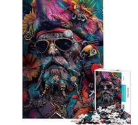 Rompecabezas para Adolescentes de 1000 Piezas diseño de Piratas psicodélicos Juguetes de Bricolaje decoración del hogar Regalo Ideal para Toda la Familia (tamaño 50x75cm)