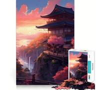 Rompecabezas para Adolescentes de 1000 Piezas,diseño japonés Impresionante,Rompecabezas de lógica Divertido y Relajante, (38x52cm)