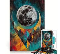 Rompecabezas para Adolescentes de 1000 Piezas diseño Triangular Cosmos Piezas de Ajuste preciso Juguete lógico y Divertido Juego Tranquilo Ideal para cumpleaños y Actividades artísticas (38x52cm)