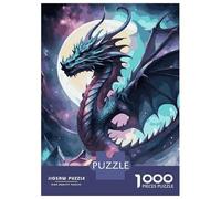 Rompecabezas para Adolescentes De 1000 Piezas Dragon Fantasy Galaxy 2 Rompecabezas para Adultos Juegos Divertidos Una Obra De Arte Regalos De Cumpleaños Y Únicos 52x38cm/1000pcs
