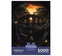 Rompecabezas para Adolescentes De 1000 Piezas Dreamy Magical Landscape Rompecabezas para Adultos Juguetes Antiestrés Regalo De Cumpleaños para Cumpleaños, Navidad 70x50cm/1000pcs